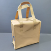 Kraft Paper Style Insulated Lunch Tote Bag