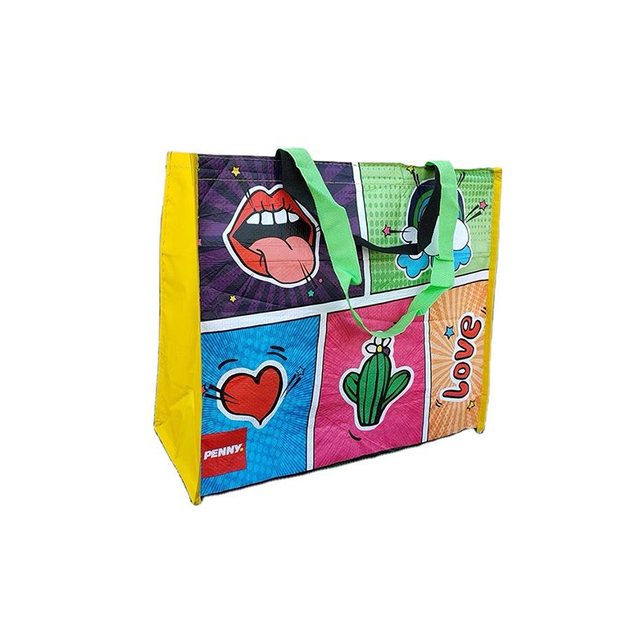 Playful Waterproof Grocery Bag - Lightweight Eco Tote