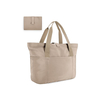 Foldable Tote Bag with Zipper for Travel