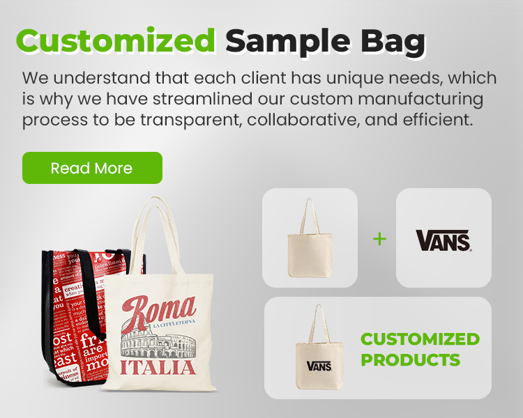  customized sample bag 
