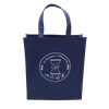Deep Blue Biodegradable Non-Woven Tote Bag