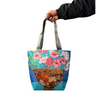 Chinese Art Print rPET Waterproof Tote Bag