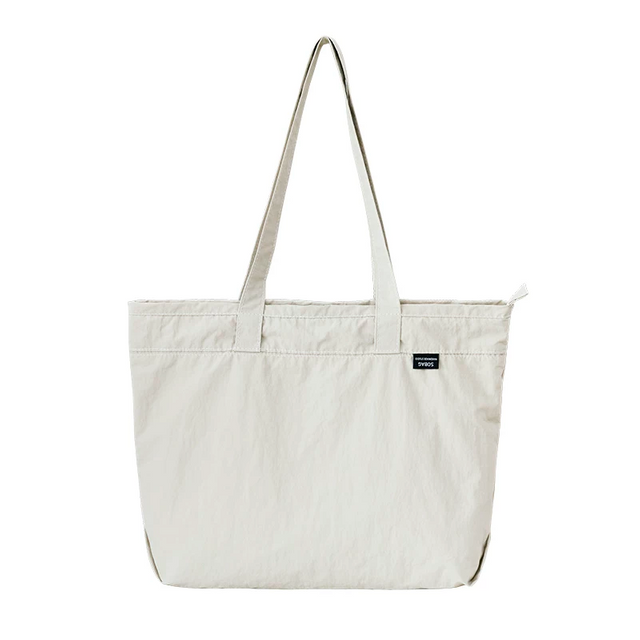 Japanese Style Large Capacity Waterproof Nylon Tote