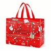 Large Christmas Reusable Gift Bag Set