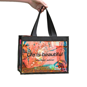 Iridescent Swim Gym Wet Dry Tote Bag