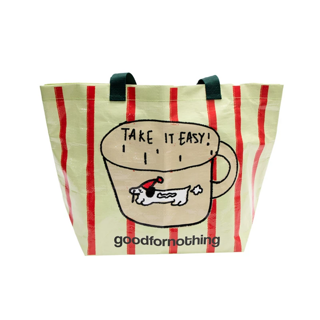 Dachshund Coffee Take It Easy Tote Bag