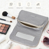 Niedliche Kosmetiktasche aus Nylon mit integriertem Spiegel
