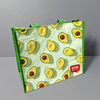 Avocado Print Waterproof PP Woven Tote Bag