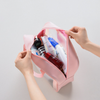 Wet Dry Separation Transparent Travel Toiletry Bag