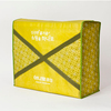 Vibrant Yellow X-Cross Nonwoven Gift Bag