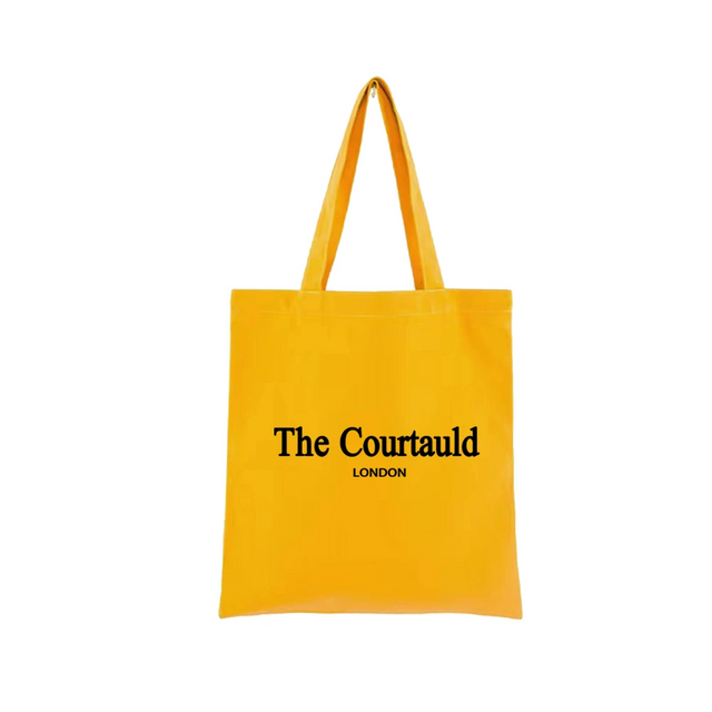 Premium Art Museum Gallery Yellow Scholar Canvas Tote