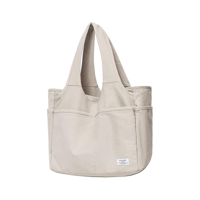 13-Pocket Large Canvas Organizer Tote