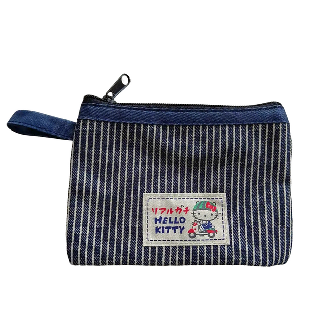 Hello Kitty Cotton Canvas Pouch Set