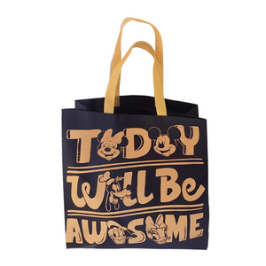 Disney Cartoon Print Eco Shopping Tote Bag