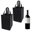 4 Bottle Non-Woven Wine Carrier Tote Bag