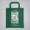 Lightweight Cat Print Polyester Cotton Blend Hand Tote