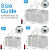 Standing Storage Bag with Metal Wire Frame