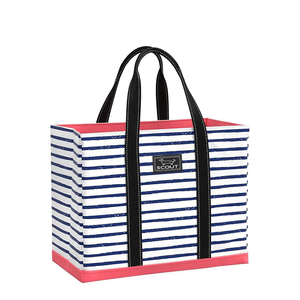 Waterproof Striped Large Capacity Tote Bag