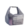 Roll Closure Foldable EVA Mesh Travel Toiletry Bag