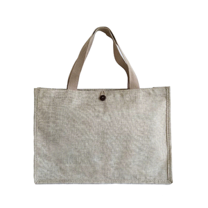 Boho Cotton Linen Jute Shopping Tote