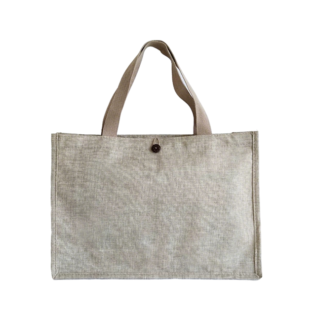Boho Cotton Linen Jute Shopping Tote