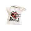Heavy Duty Sushi Tote Canvas Bag