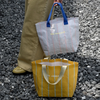 Original Stripe PP Woven Lunch Tote Bag
