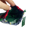 Branded Tartan Drawstring Cosmetic Gift Pouch