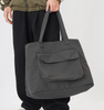 Minimalist Water Repellent Nylon Tote Bag