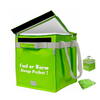 Neon Green Heavy-Duty Insulated Cooler Tote Bag