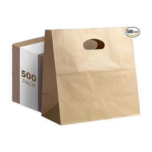Die Cut Handle Kraft Paper Bags