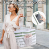 Striped Mesh Waterproof Sandproof Beach Tote Bag