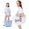 Schultertasche f&uuml;r Kinder im franz&ouml;sischen Stil mit Hundemotiv