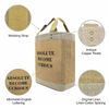 Waterproof Japanese Style Jute Large Shopping Bag