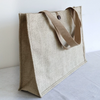Boho Cotton Linen Jute Shopping Tote