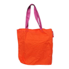 Lazy Style Cotton Tote Bag Color Blocking