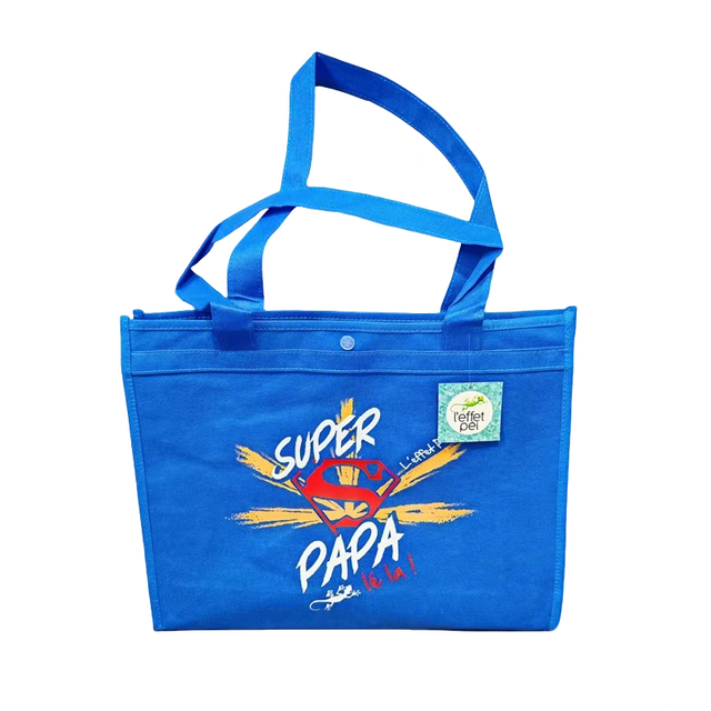 Vibrant Printed Reusable Shopping Tote Bag