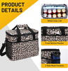 Leopard Insulated Large Soft Cooler Bag
