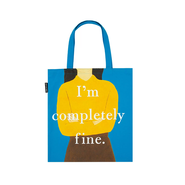 Out of Print Literary Canvas Tote Bag