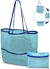Leichte, faltbare Netz-Strandtasche