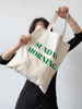 Sunday Morning Slow Life Canvas Tote Bag