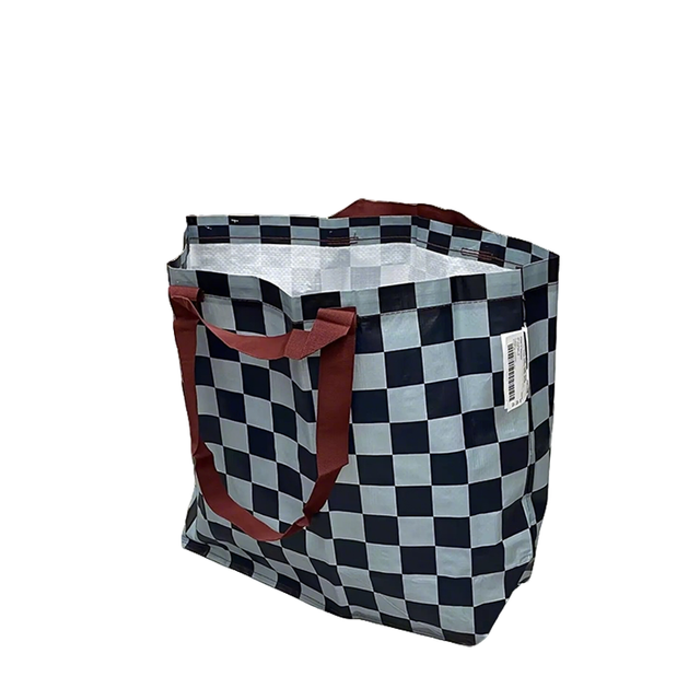 Fresh Market Patterned Waterproof Tote Bags