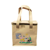Kraft Paper Style Insulated Lunch Tote Bag