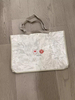White Full Logo Reusable Tote Collection