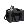 Breathable Travel Cat Carrier with Privacy Compartment