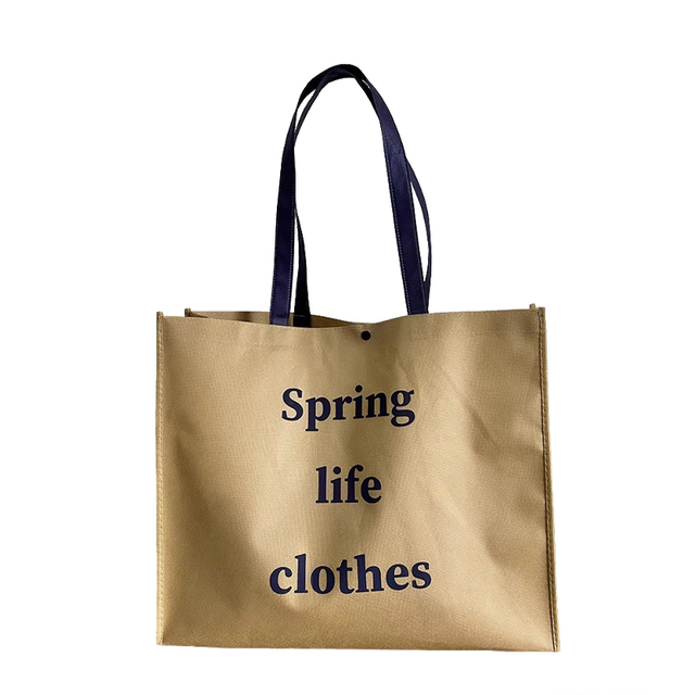 Boutique Eco Custom Non-Woven Garment Tote Bag