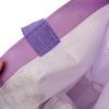 Purple Tote Bag with Snap Button Closure