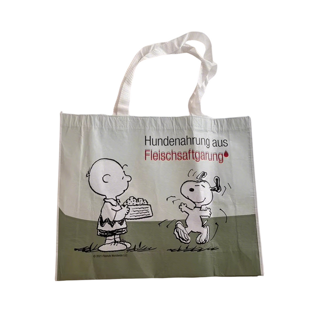 Snoopy Large Waterproof Shopping Tote Bag
