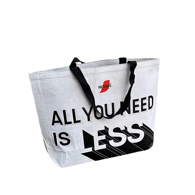 Recycled plastic Eco Statement Tote Bag
