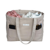 Extra Large Canvas Tote with Pockets